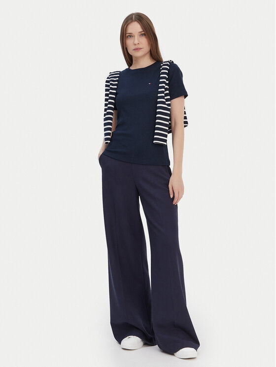 Tommy Hilfiger Tommy Hilfiger Póló New Cody WW0WW40587 Sötétkék Regular Fit