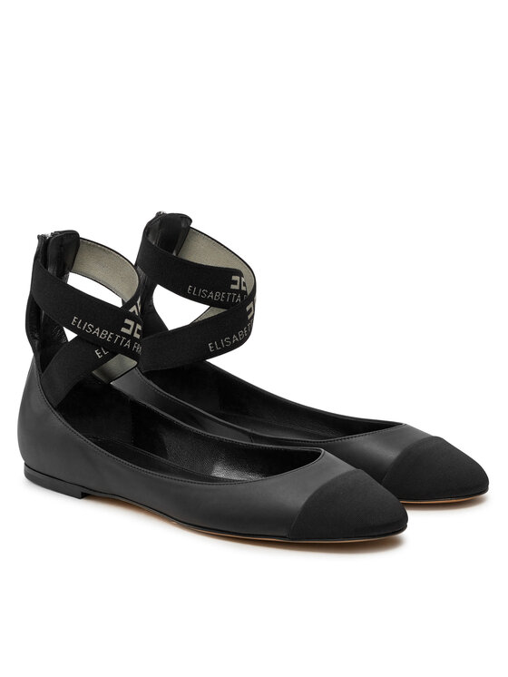 Elisabetta Franchi Балетки Elisabetta Franchi SA-59C-46E2-V500 Чорний