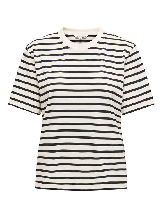 ONLY ONLY Póló Livina 15272227 Bézs Regular Fit