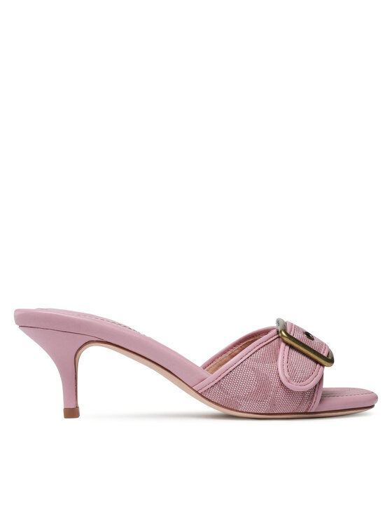 Coach Šľapky Coach Margot Canvas Sandal CA907 Ružová