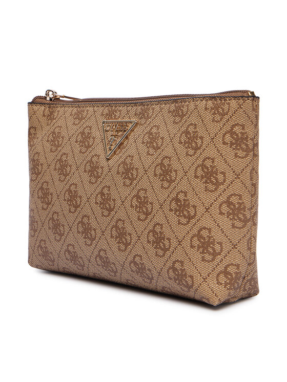 Guess Kozmetická taštička Guess Laurel II Slg SWSG74 59145 Hnedá