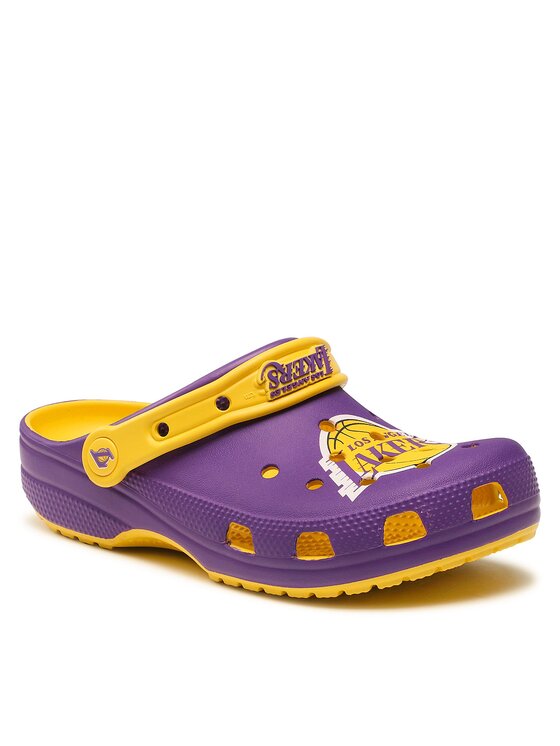 Crocs Natikači Crocs Crocs Classic Nba Los Angeles Lakers Clog 208650 Vijolična