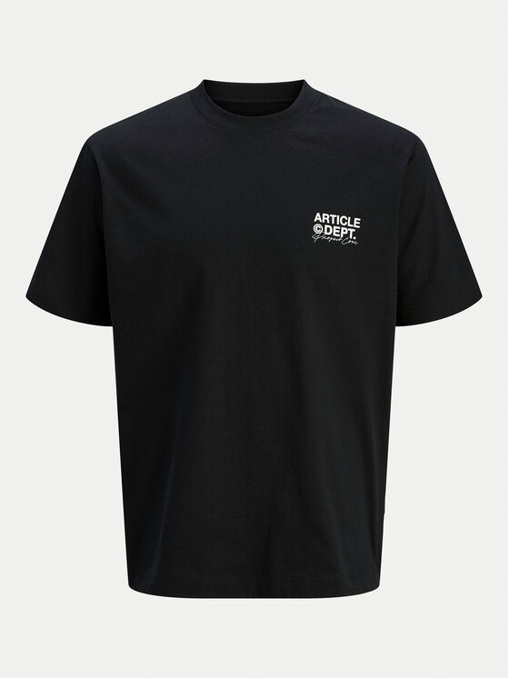 Jack & Jones Junior Jack & Jones Junior Футболка Dynamic Dust 12274677 Чорний Loose Fit