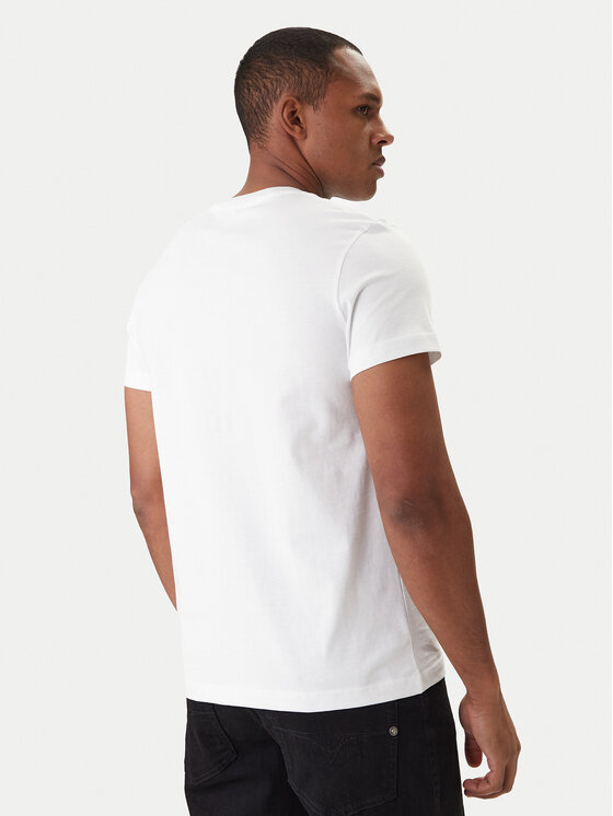Versace Jeans Couture Versace Jeans Couture Camiseta 80GAHE02 CJ00E Blanco Regular Fit