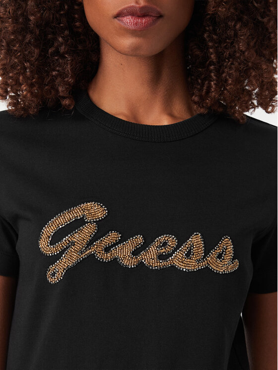 Guess Guess Camiseta W6YI29 K4348 Negro Regular Fit
