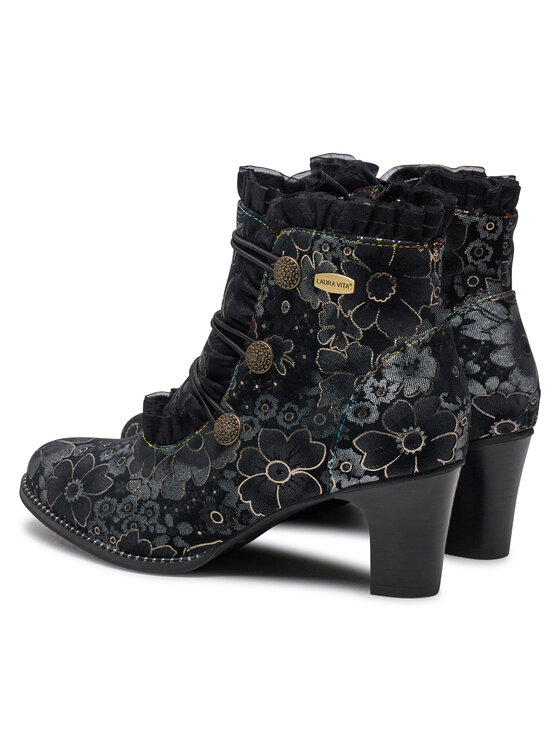 Laura Vita Členková obuv Laura Vita Elcodieo 224 Čierna