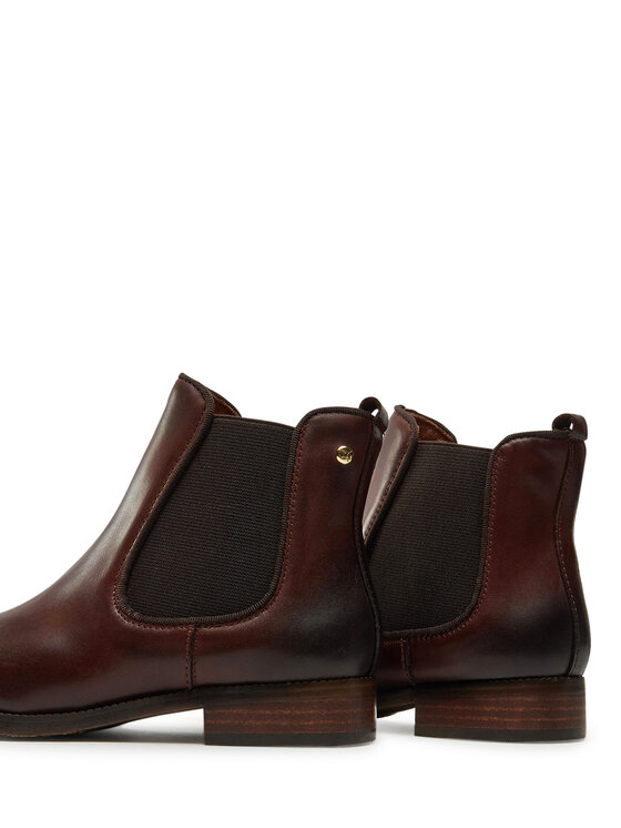 Pikolinos Členková obuv s elastickým prvkom Pikolinos W4D-8637ST Hnedá