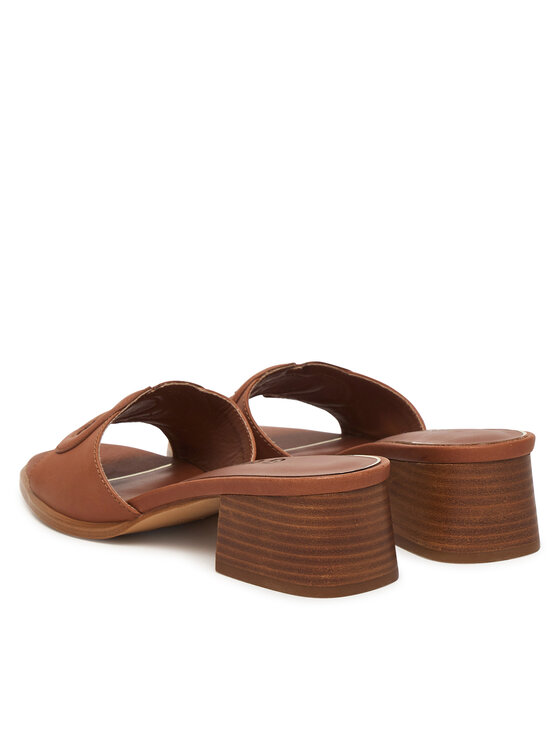 Guess Шльопанці Guess FLJCNN LEA03 Коричневий