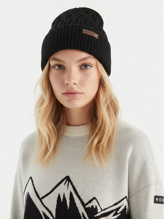 Roxy Шапкa Roxy CEO-RX-W3-002-AW25 Чорний
