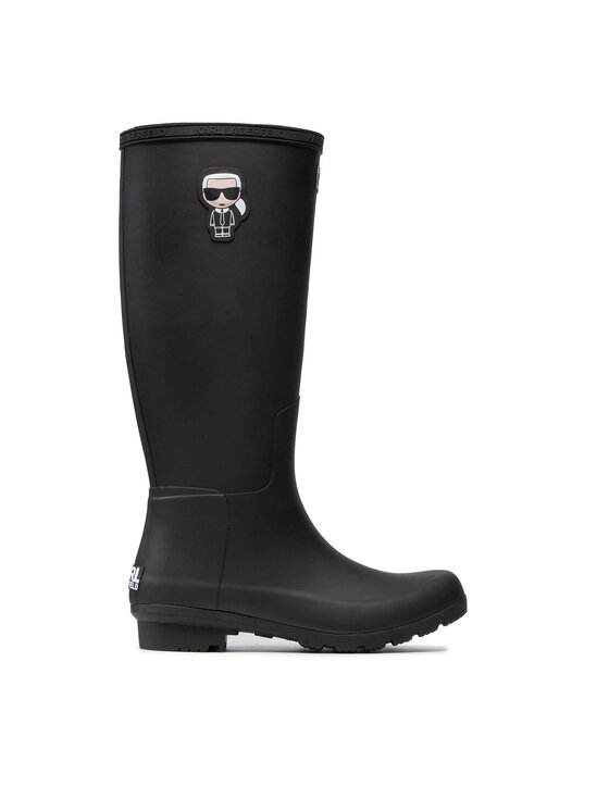 KARL LAGERFELD Гумові чоботи KARL LAGERFELD KL47090 Чорний