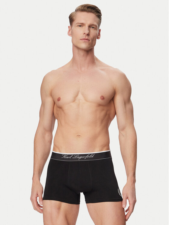 Karl Lagerfeld Jeans Karl Lagerfeld Jeans Conjunto de calzoncillos boxer B1M47009 Negro