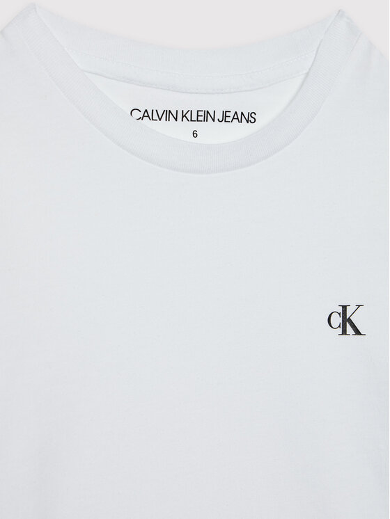Calvin Klein Jeans Calvin Klein Jeans Komplet t-shirt majic﻿ Monogram IB0IB01093 Bela Regular Fit