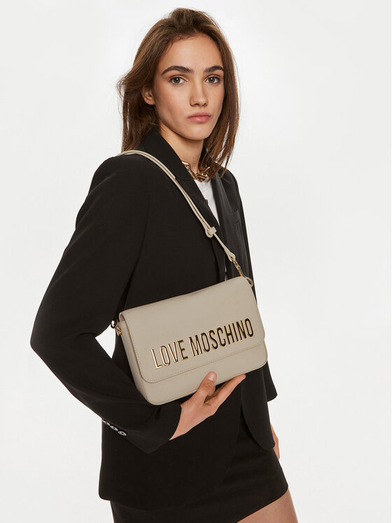 LOVE MOSCHINO Kabelka LOVE MOSCHINO JC4023PP1LKD0110 Béžová