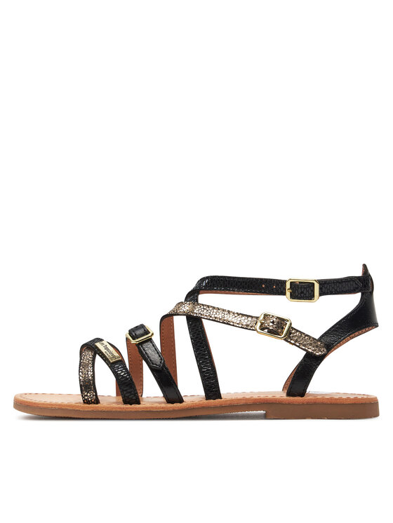 Les Tropeziennes Sandále Les Tropeziennes Bukle C330016 Čierna