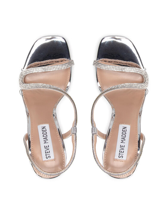 Steve Madden Sandale Steve Madden Natalia-R SM11002025-02003-998 Srebrna