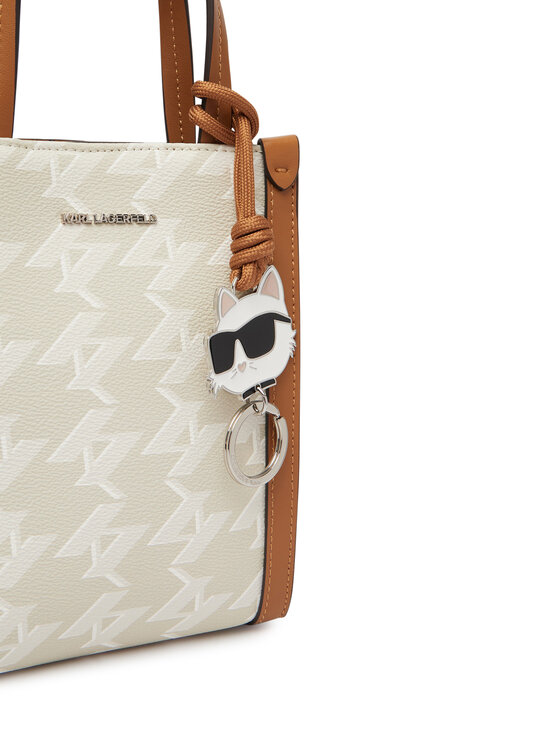 KARL LAGERFELD Torebka KARL LAGERFELD B3W30139 Kremowy