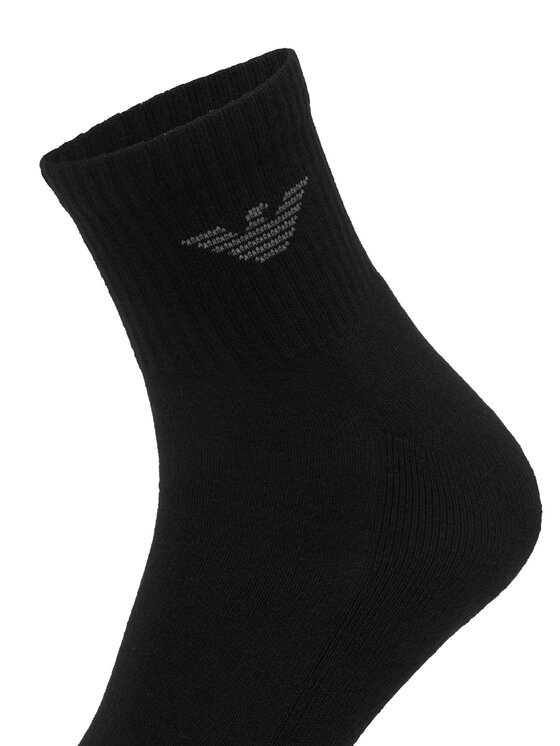 Emporio Armani Underwear Skarpety krótkie Emporio Armani Underwear EM000551 AF14499 MC061 Czarny