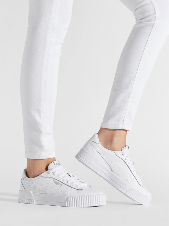 Puma Снікерcи Puma Carina Crew 374903 02 Білий