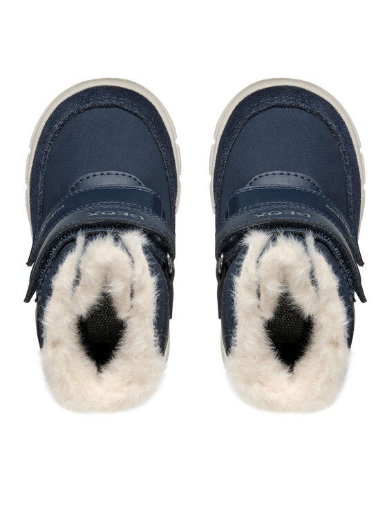 Geox Kozačky Geox B Willaboom Girl B A B365AA 0FU22 C0836 S Tmavomodrá