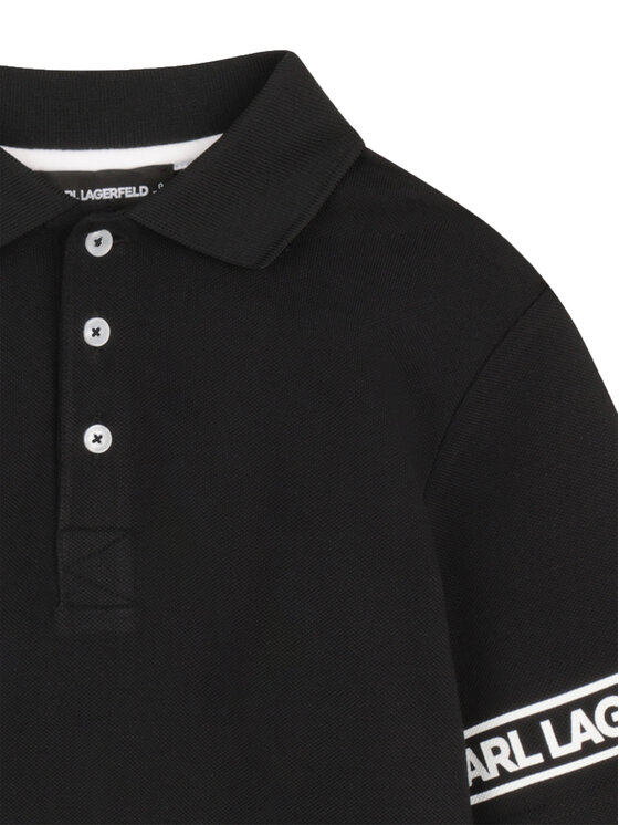 Karl Lagerfeld Kids Karl Lagerfeld Kids Polo Z31099 D Negro Regular Fit
