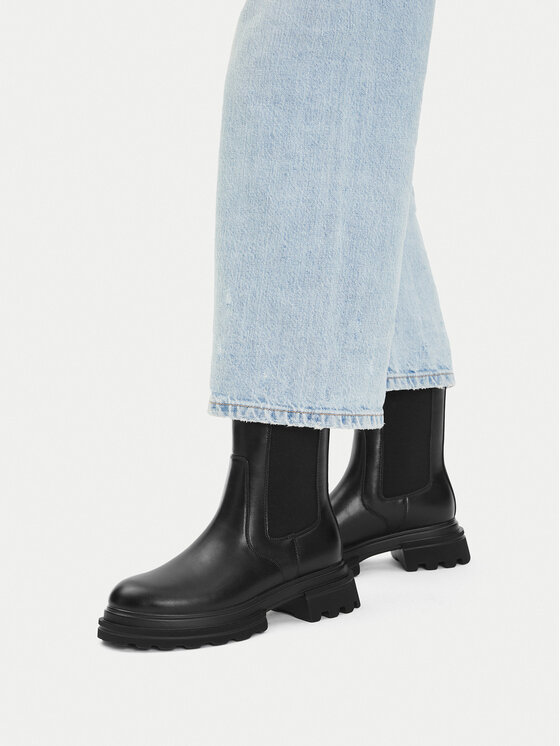 JENNY Jātnieku stila puszābaki JENNY CEO-HY66001-2 Melns