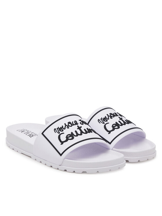 Versace Jeans Couture Шльопанці Versace Jeans Couture 78VA3SQ2 Білий