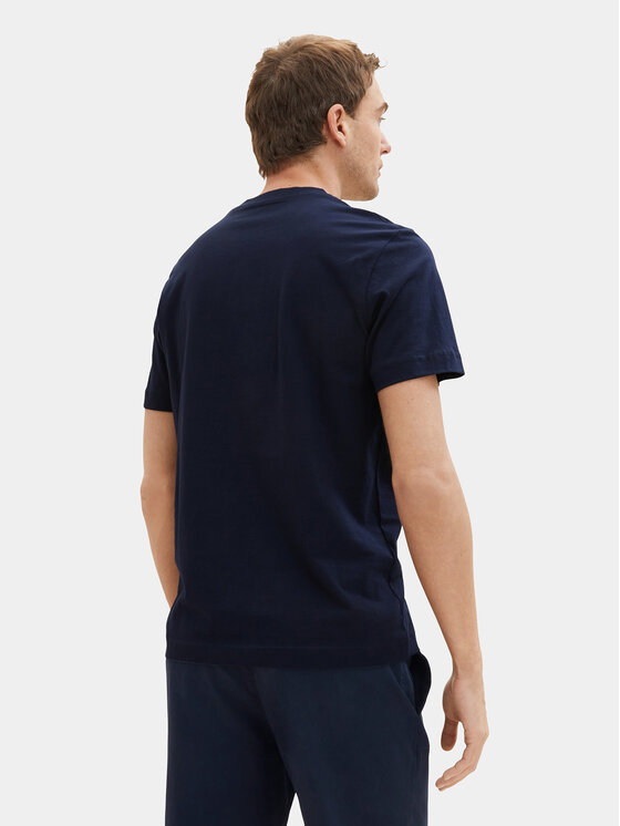 Tom Tailor Tom Tailor Marškinėliai 1037735 Tamsiai mėlyna Regular Fit