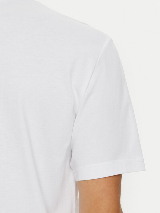 Calvin Klein Jeans Calvin Klein Jeans Majica Minimal Logo J30J327075 Bela Regular Fit