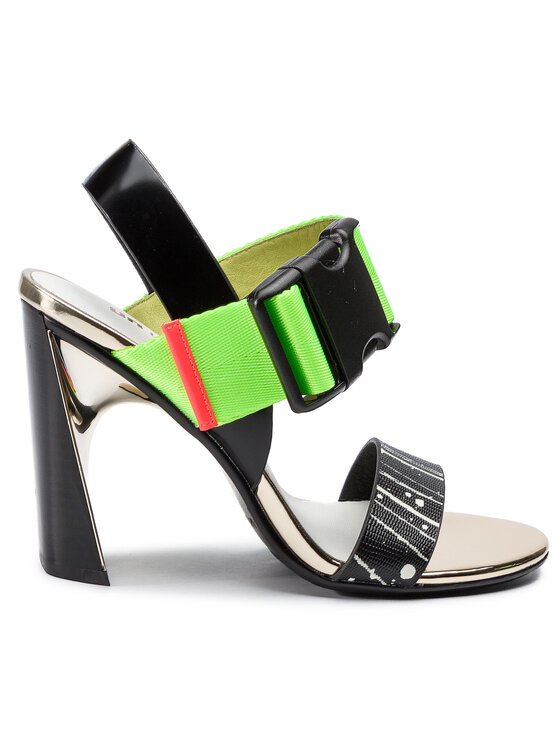 United Nude Sandali United Nude Molten Sandal Hi 1043859327144 Črna