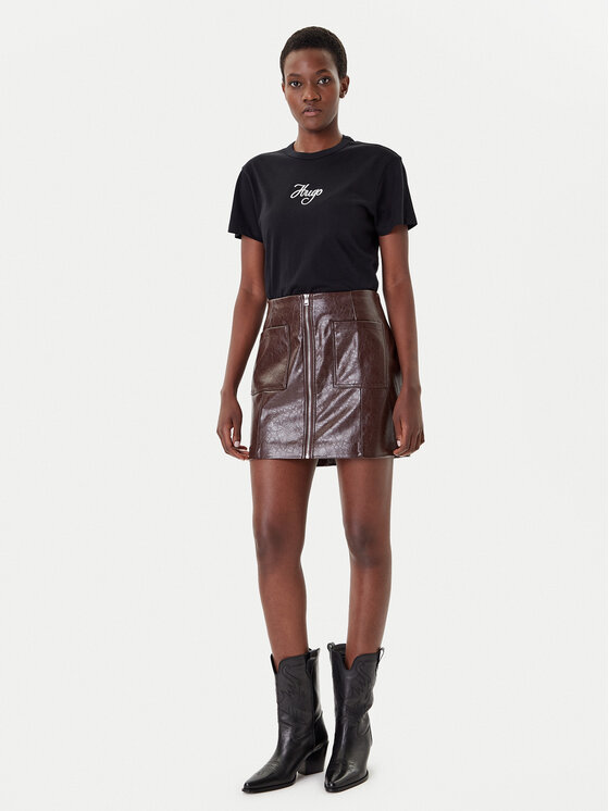 HUGO HUGO Camiseta Destrel_3 50550117 Negro Regular Fit