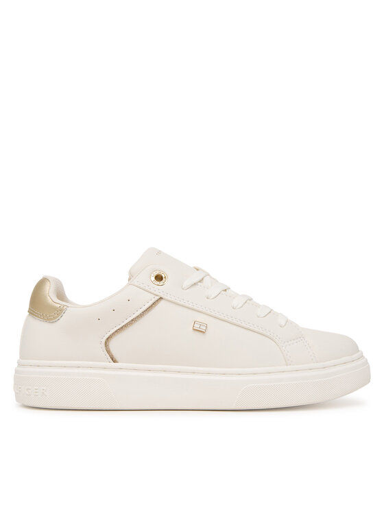 Tommy Hilfiger Αθλητικά Tommy Hilfiger Low Cut Lace-Up T3A9-34248-1355 D Λευκό