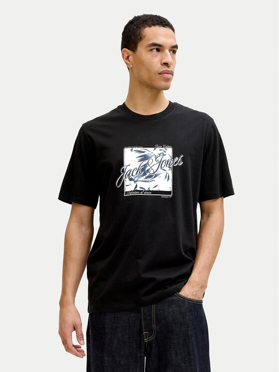 Jack & Jones Jack & Jones Camiseta Honolulu 12288088 Negro Regular Fit