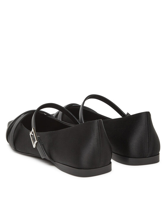 Max Mara Scarpe basse Max Mara Satinflat 2514521272600 Nero