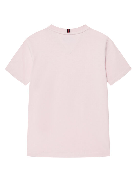 Tommy Hilfiger Tommy Hilfiger Póló KS0KS00594 Rózsaszín Regular Fit