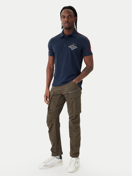 Aeronautica Militare Aeronautica Militare Polo 261PO1926UJ00723 Azul marino Regular Fit