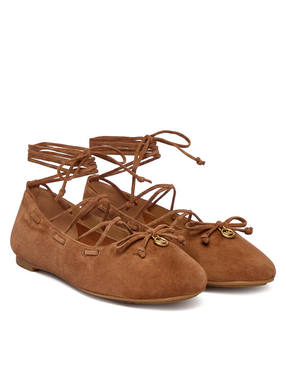 MICHAEL Michael Kors Балетки MICHAEL Michael Kors Shae Flex 40S6SHFP1S Коричневий