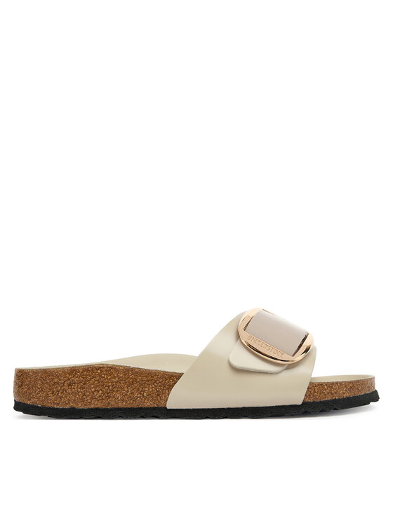 Birkenstock Шльопанці Birkenstock Madrid Big Buckle Hex 1031823 Écru