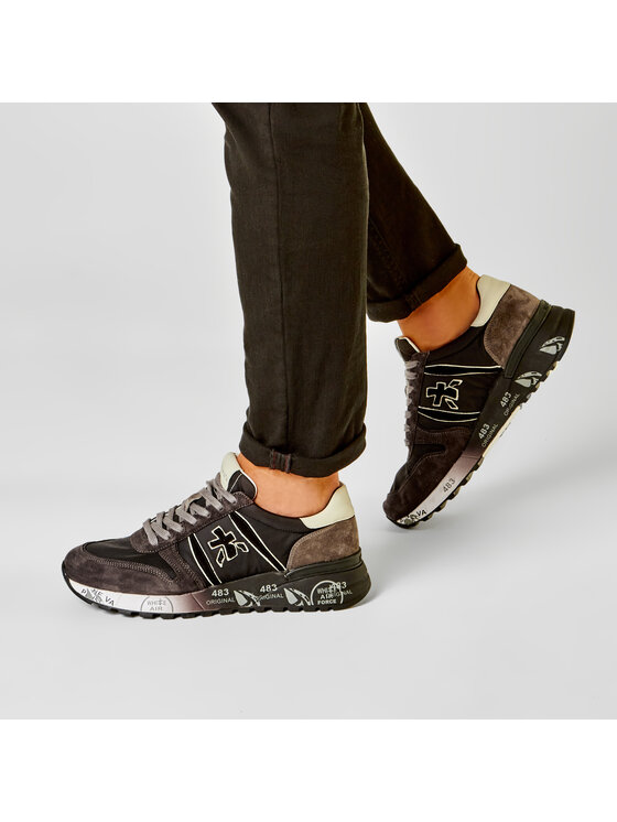 Premiata Sneakersy Premiata Lander 4951 Šedá