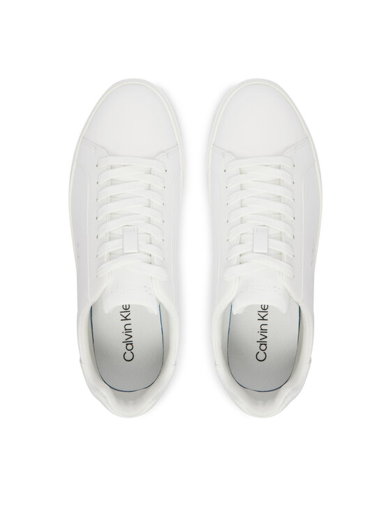 Calvin Klein Сникърси Calvin Klein Low Pro Cups Lth Ml HW0HW03146 Бял