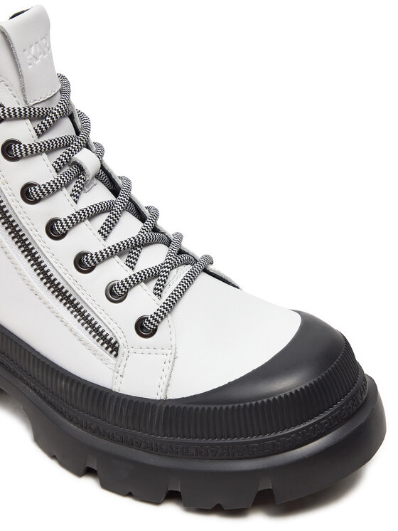 KARL LAGERFELD Outdoorová obuv KARL LAGERFELD Trekka KL43536 Biela