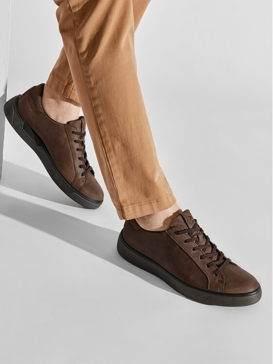 ECCO Sneakersy ECCO Street Tray M GORE-TEX 50457455778 Brązowy