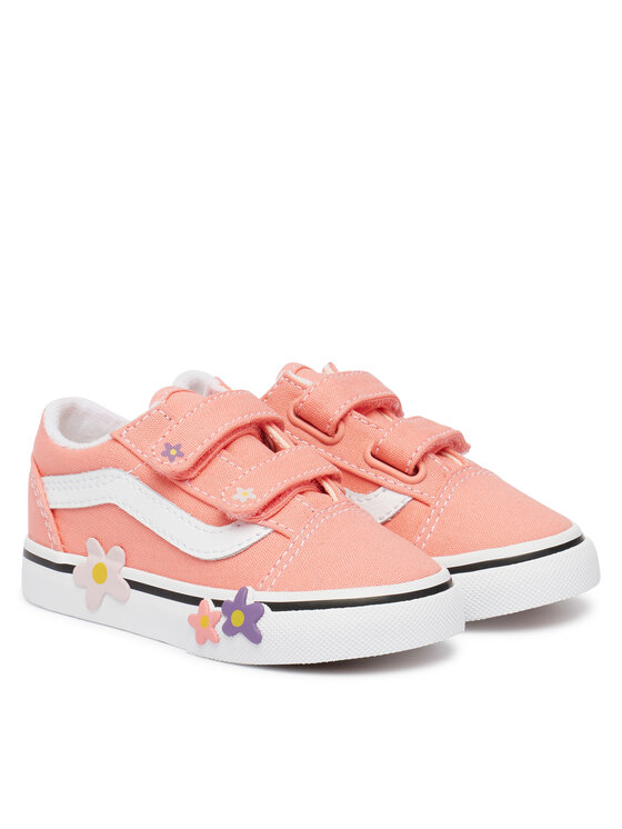 Vans Teniszcipő Vans Old Skool V Flower VN000Z5XGSB1 Koral