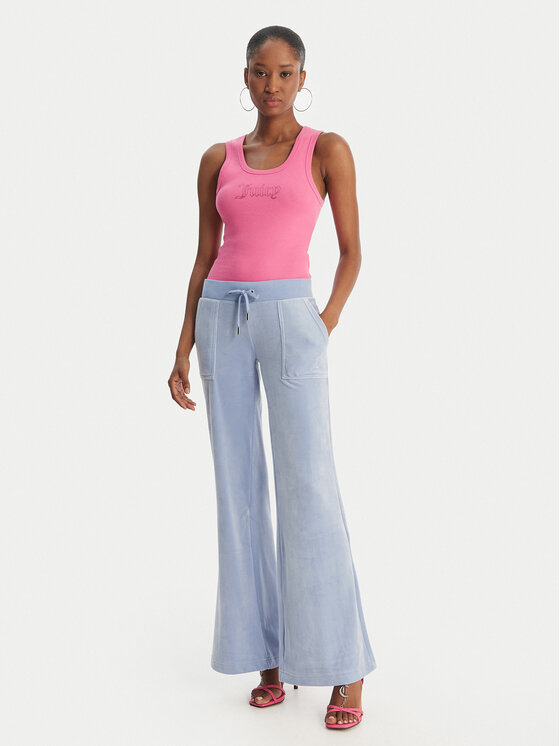 Juicy Couture Juicy Couture Top Thin Strap JCWLV126308 Rosa Slim Fit