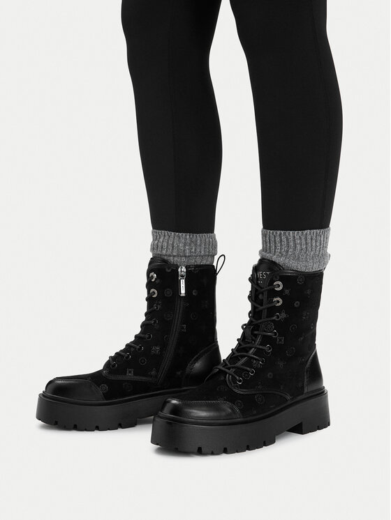 Nine West Μποτίνια Nine West EO-HY2T695-5 Μαύρο
