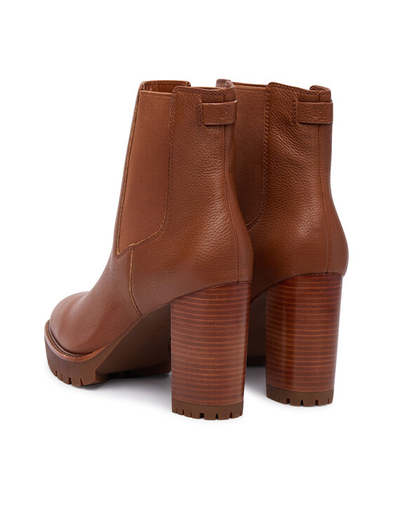 LAUREN RALPH LAUREN Botki LAUREN RALPH LAUREN 802974391002 Brązowy