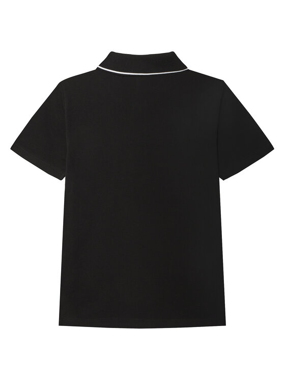 Calvin Klein Jeans Calvin Klein Jeans Polo marškinėliai Embro Logo IB0IB02542 D Juoda Regular Fit