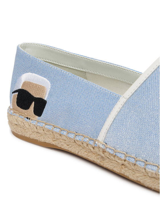 KARL LAGERFELD Еспадрильї KARL LAGERFELD Kamini KL80111G Блакитний