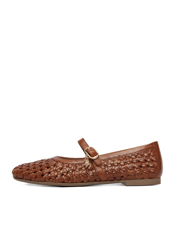 U.S. Polo Assn. Балетки U.S. Polo Assn. EO-LARISA001W/6L1 Світло-коричневий