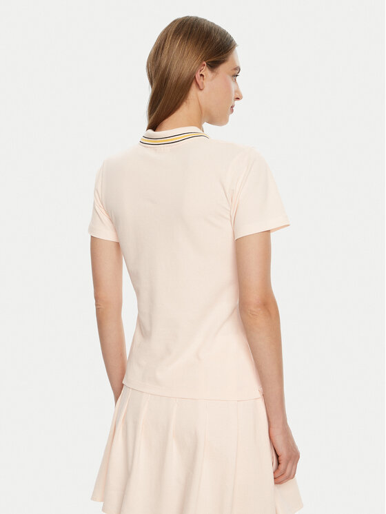 Guess Guess Polo majica V5RP02 KCOK1 Écru Regular Fit