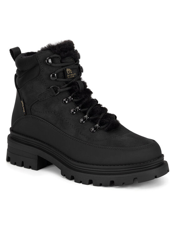 Beverly Hills Polo Club Botines planos Beverly Hills Polo Club HY62070-2 Negro